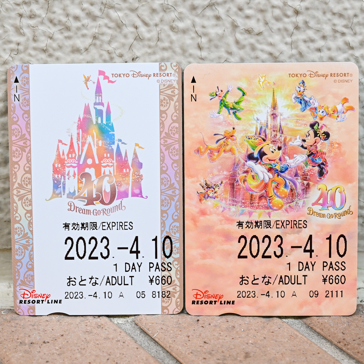 東京ディズニーリゾート40周年”ドリームゴーラウンド”」デザイン