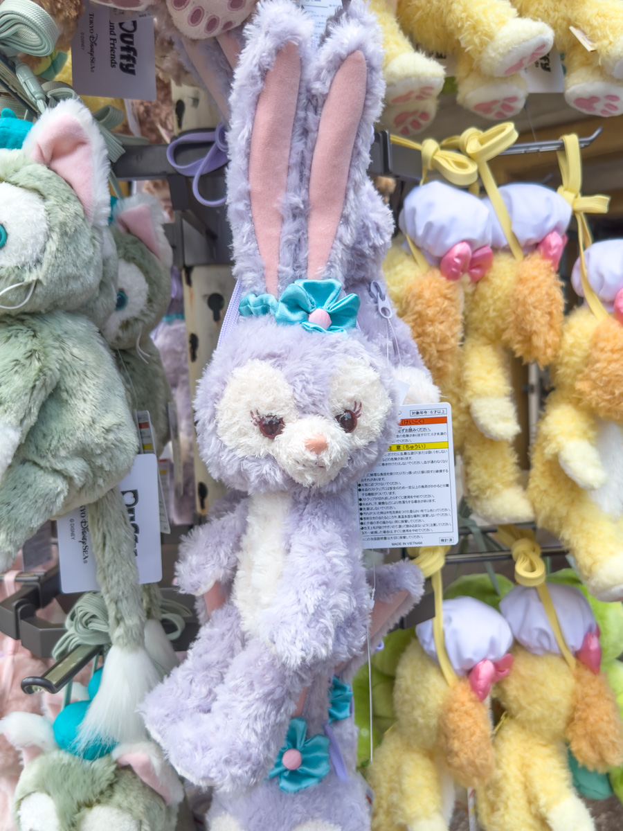 連れて歩きたいぬいぐるみ仕様！東京ディズニーシー「ダッフィー