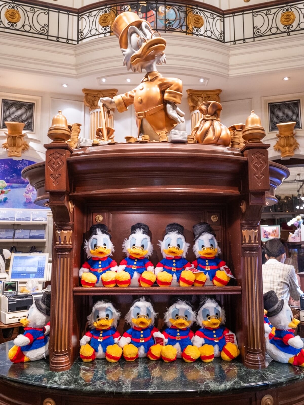 スクルージのふわふわぬいぐるみ！東京ディズニーランド フラッフィー