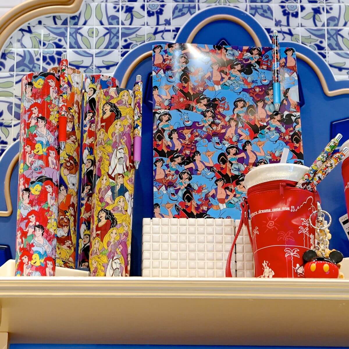 ディズニープリンセスデザイン勢揃い！東京ディズニーランド総柄クリア