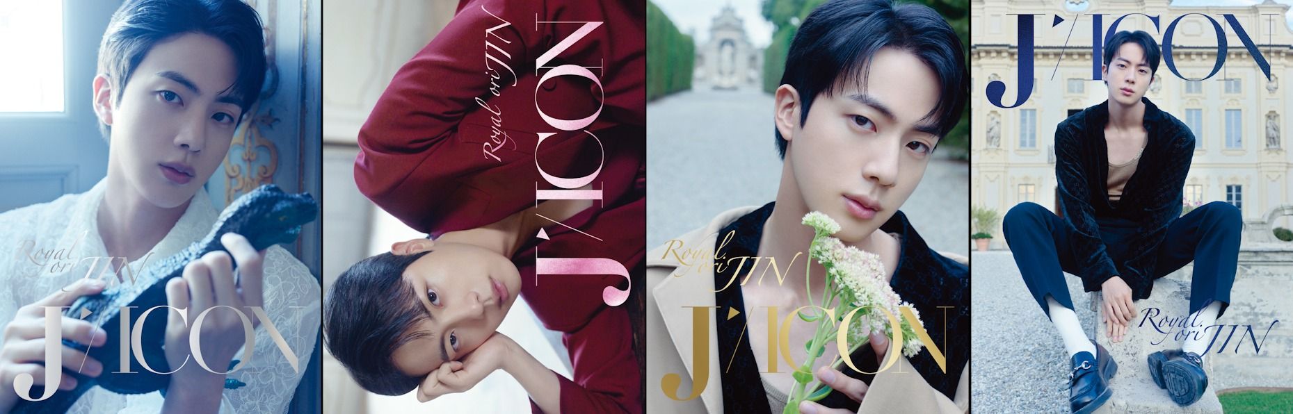 BTS・JIN（ジン）がソロ出演 K-POP”神写真集”シリーズ「DICON」最新作