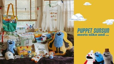 パペットスンスンとniko and が初コラボ！おすわりオブジェや