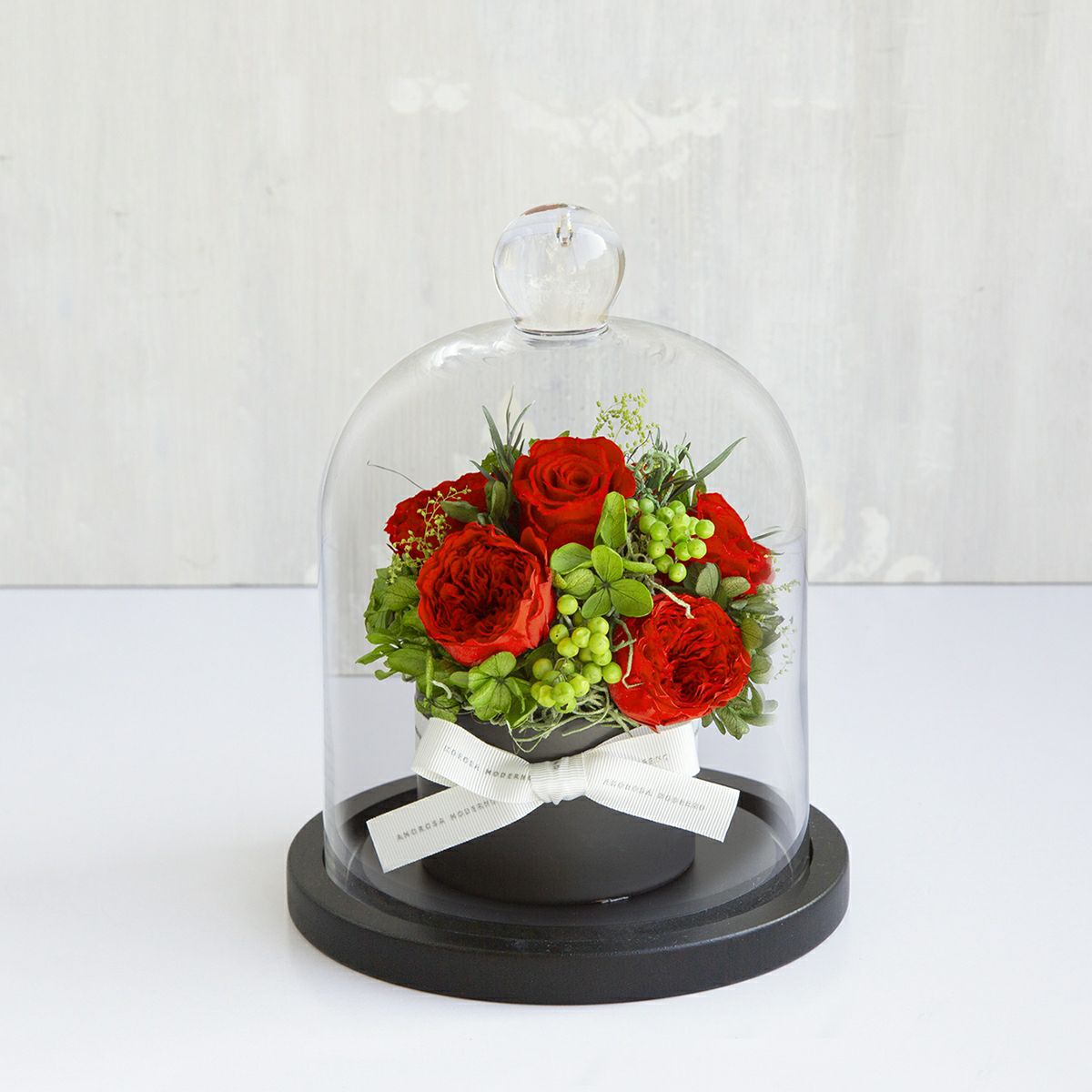 チェリッシュ(S)/レッド （プリザーブドフラワー） | 最高級