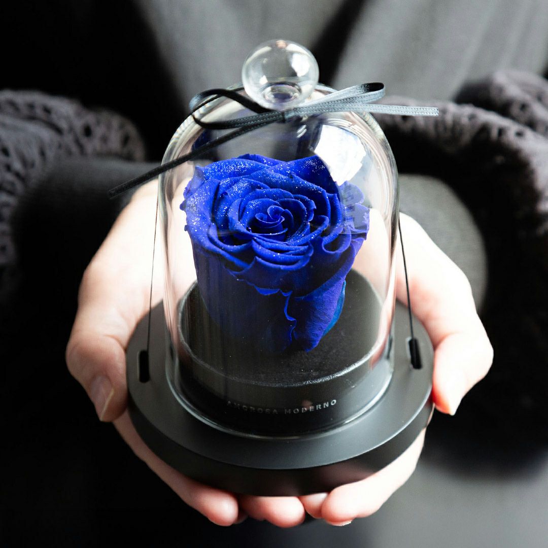 リトルベル/エクセレントブルー （プリザーブドフラワー） | 最高級