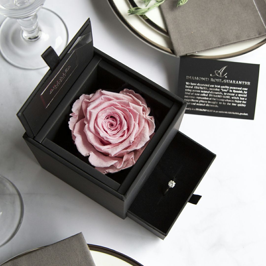 ダイヤモンドローズドゥロワー(90)/フェミニンピンク （プリザーブド