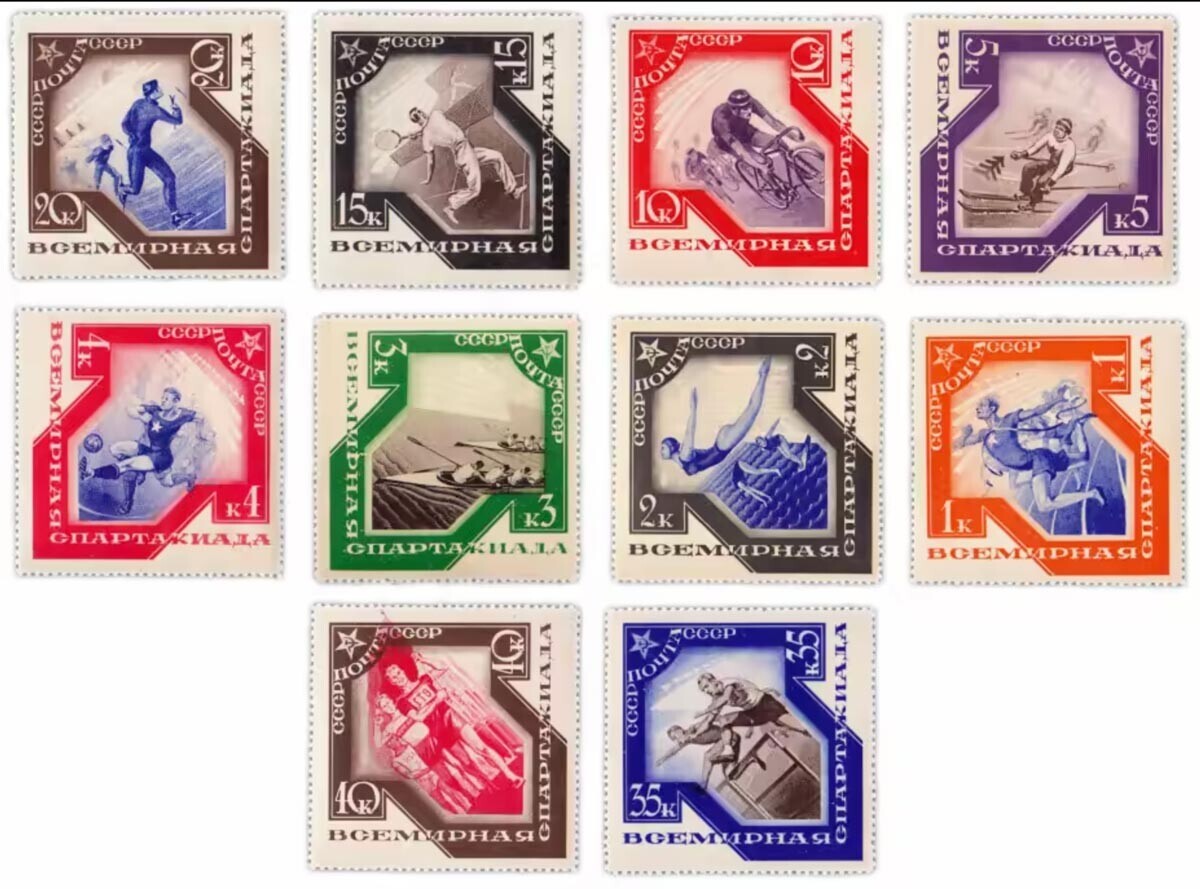 ソ連の魅力あふれる切手コレクション7選（写真特集）