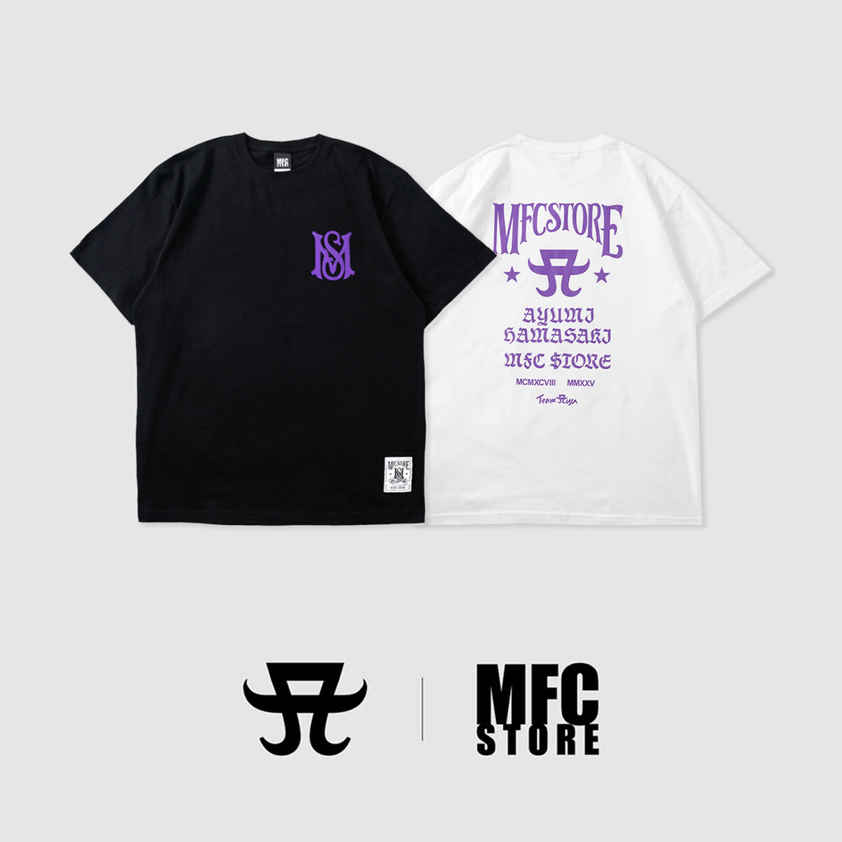 ayumi hamasaki × MFC STORE MS LOGO TEE