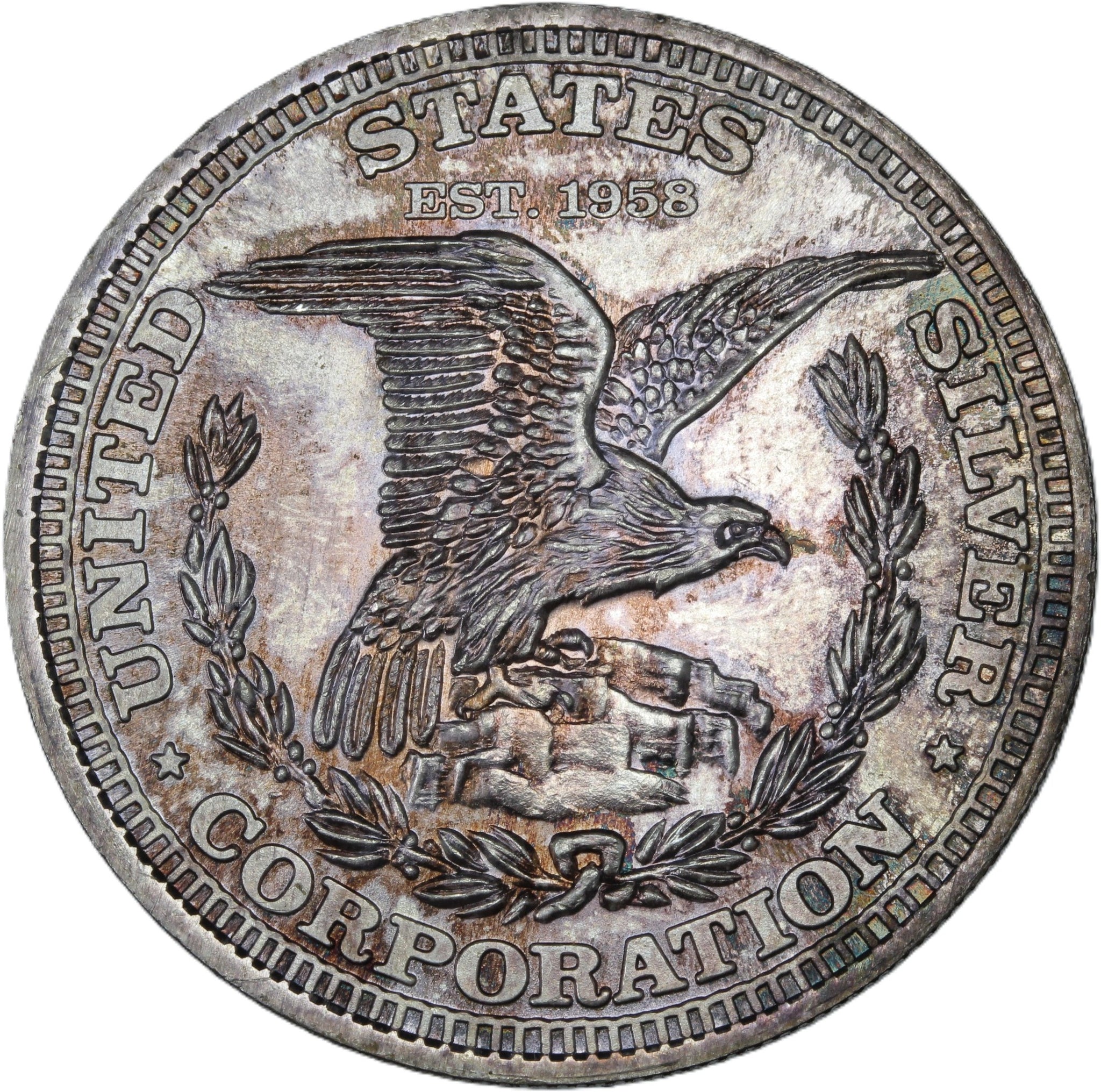 1974 - 1 oz - World Trade and Commerce - Fine Silver – MK Coins