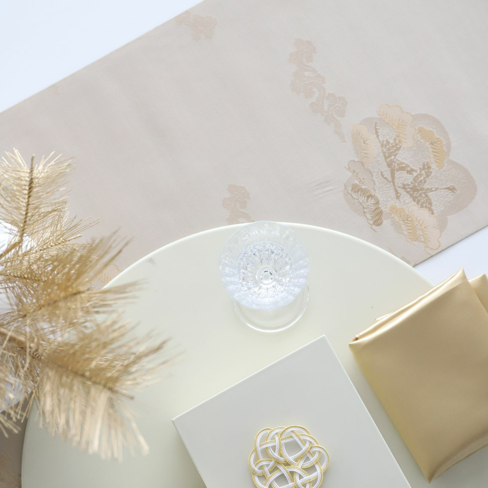 松文様 帯テーブルランナー | M苦楽園