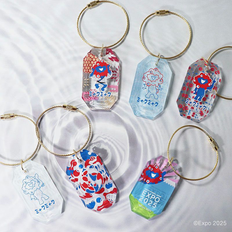 EXPO2025 ミャクミャク クリスタルチャーム / ミャクミャク 日の出