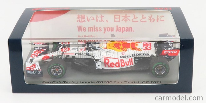 ホンダ別注「レッドブルRB16B トルコGP仕様 1/43ミニカー」、2月18日