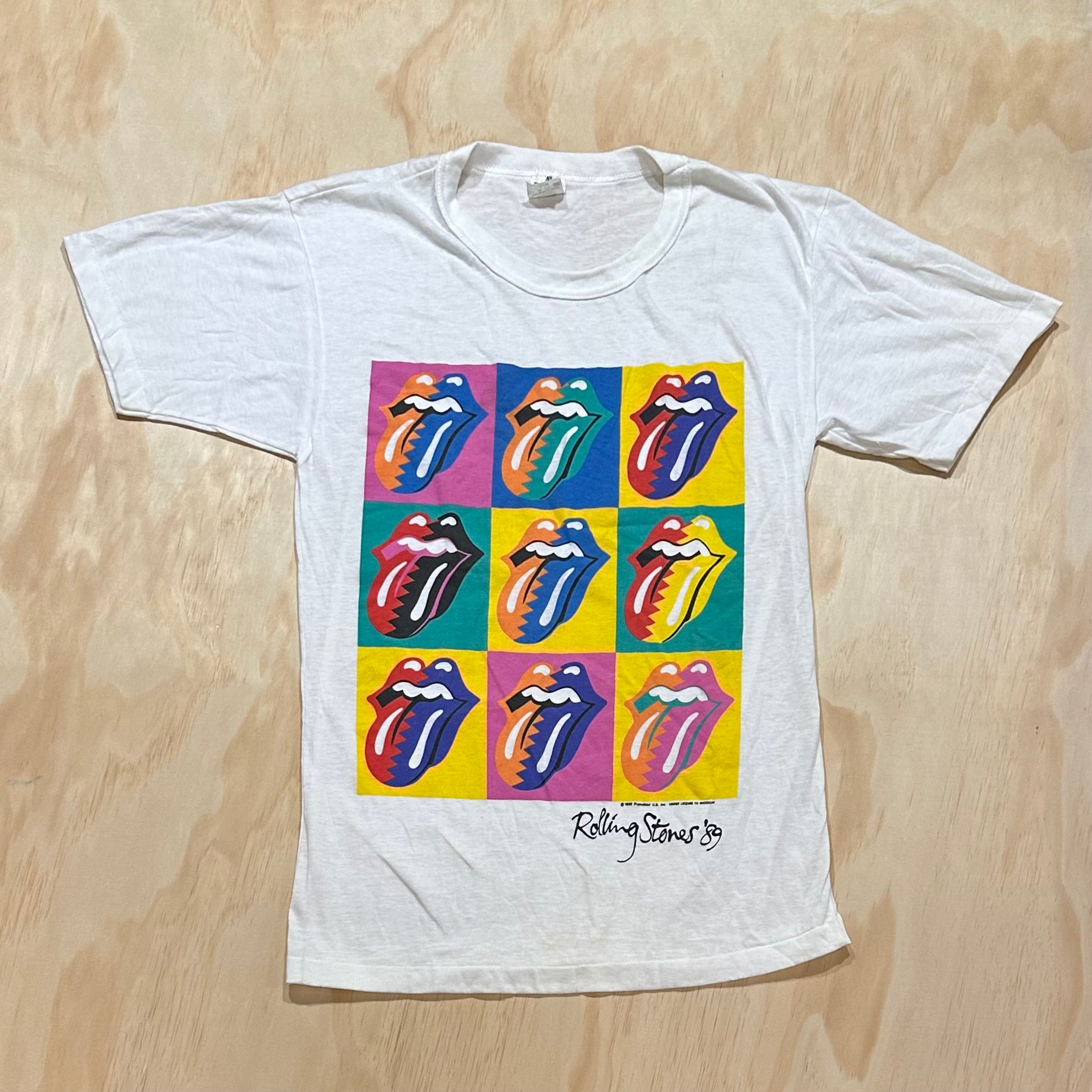 Vintage 1989 Rolling Stones Steel Wheels tour t-shirt – Mintage