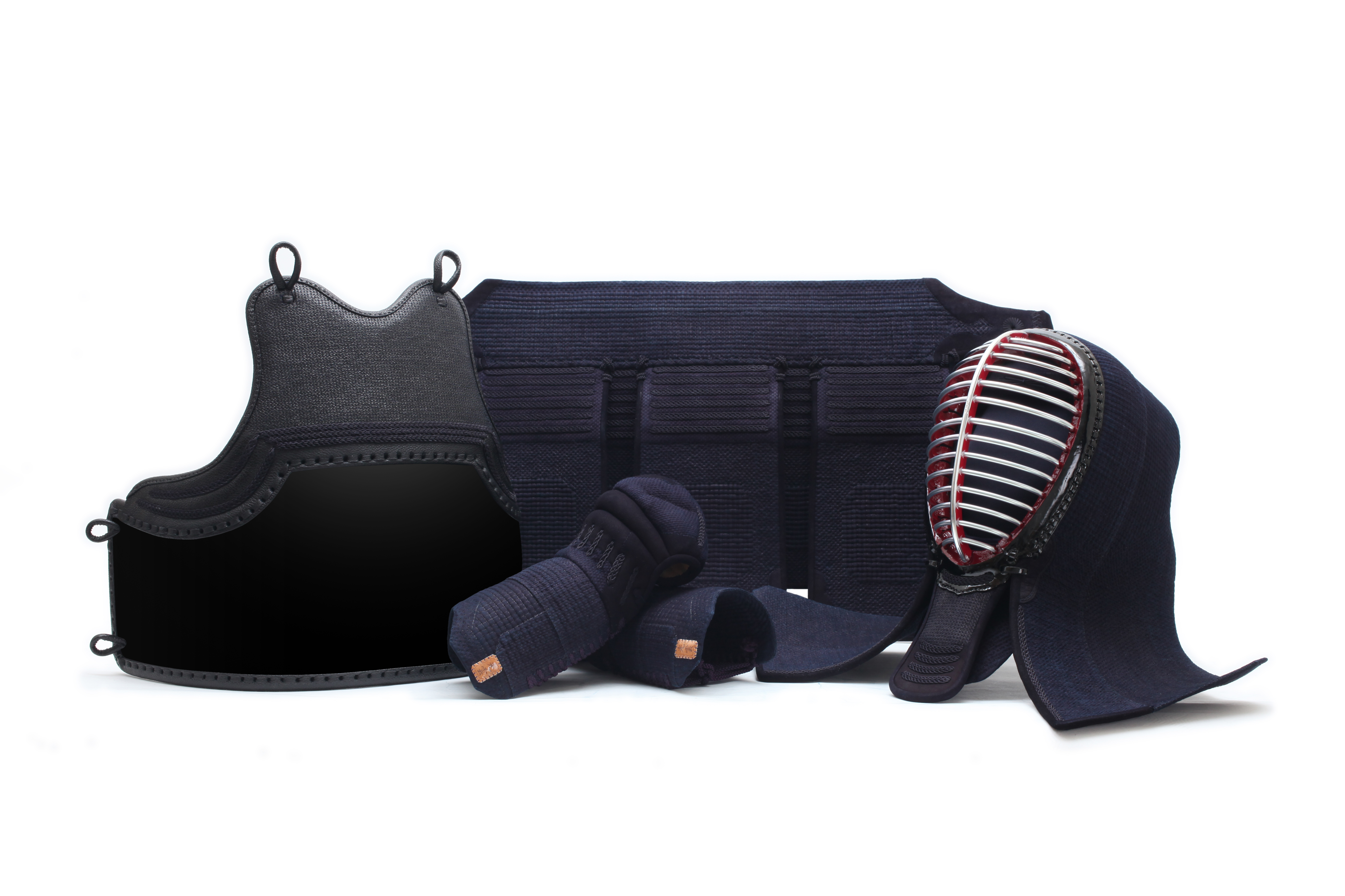 光雲紺革仕様」興梠仕立の手刺防具-東山堂 剣道防具-