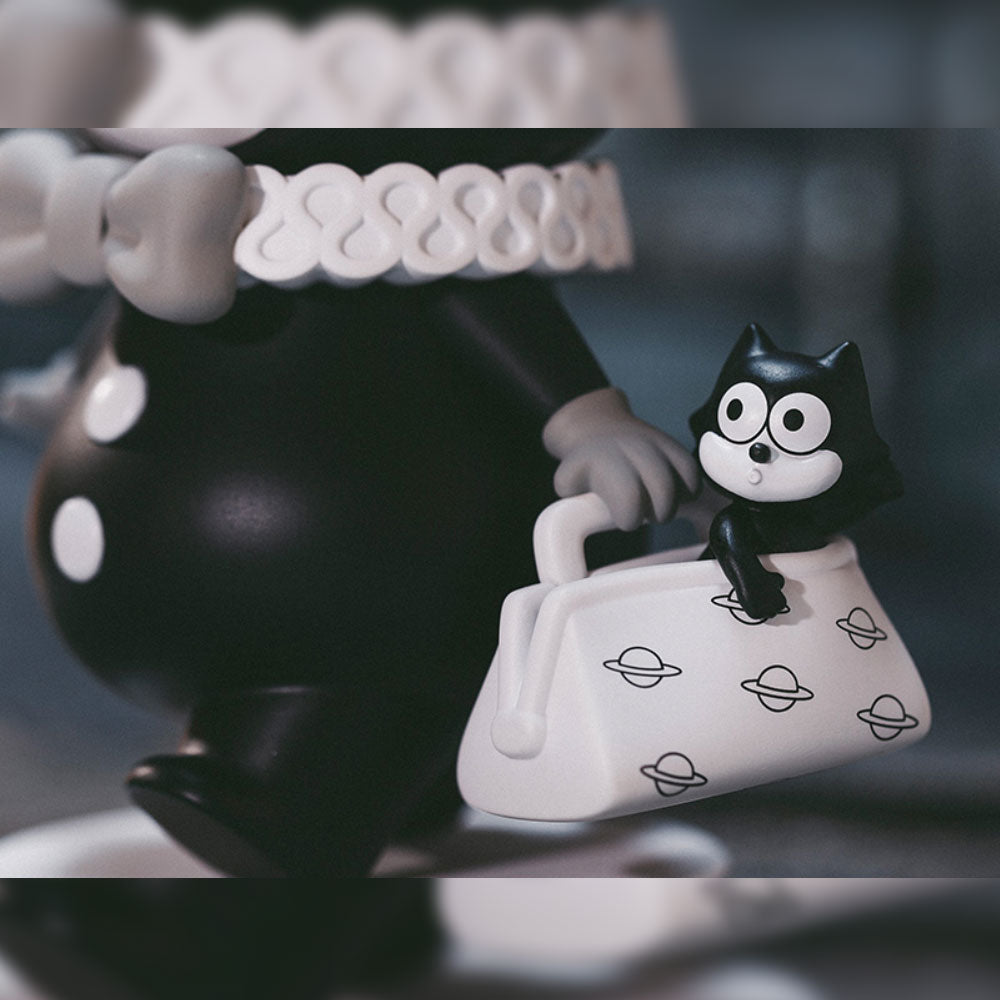 Felix the Cat x Pucky Big Art Toy Figure by POP MART - Mindzai Toy