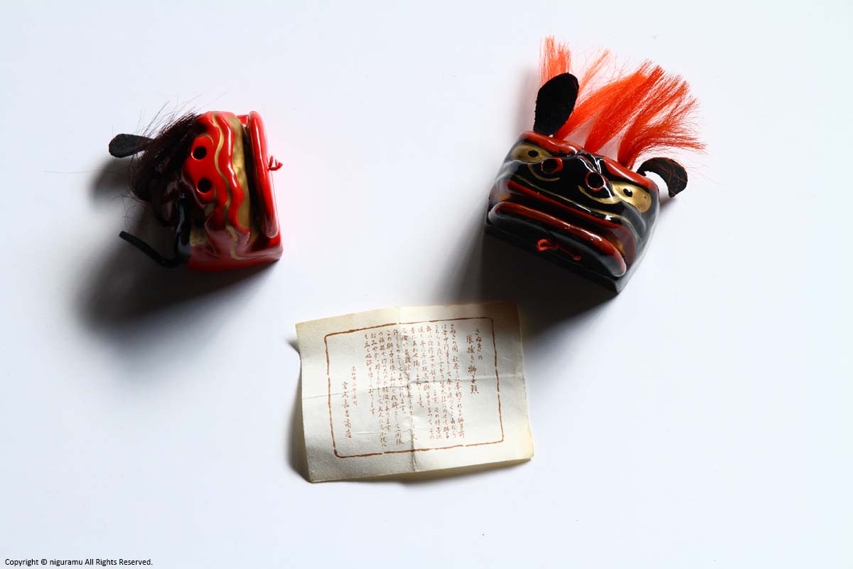 さぬきの張抜き獅子頭 | MINGEI HOUYU