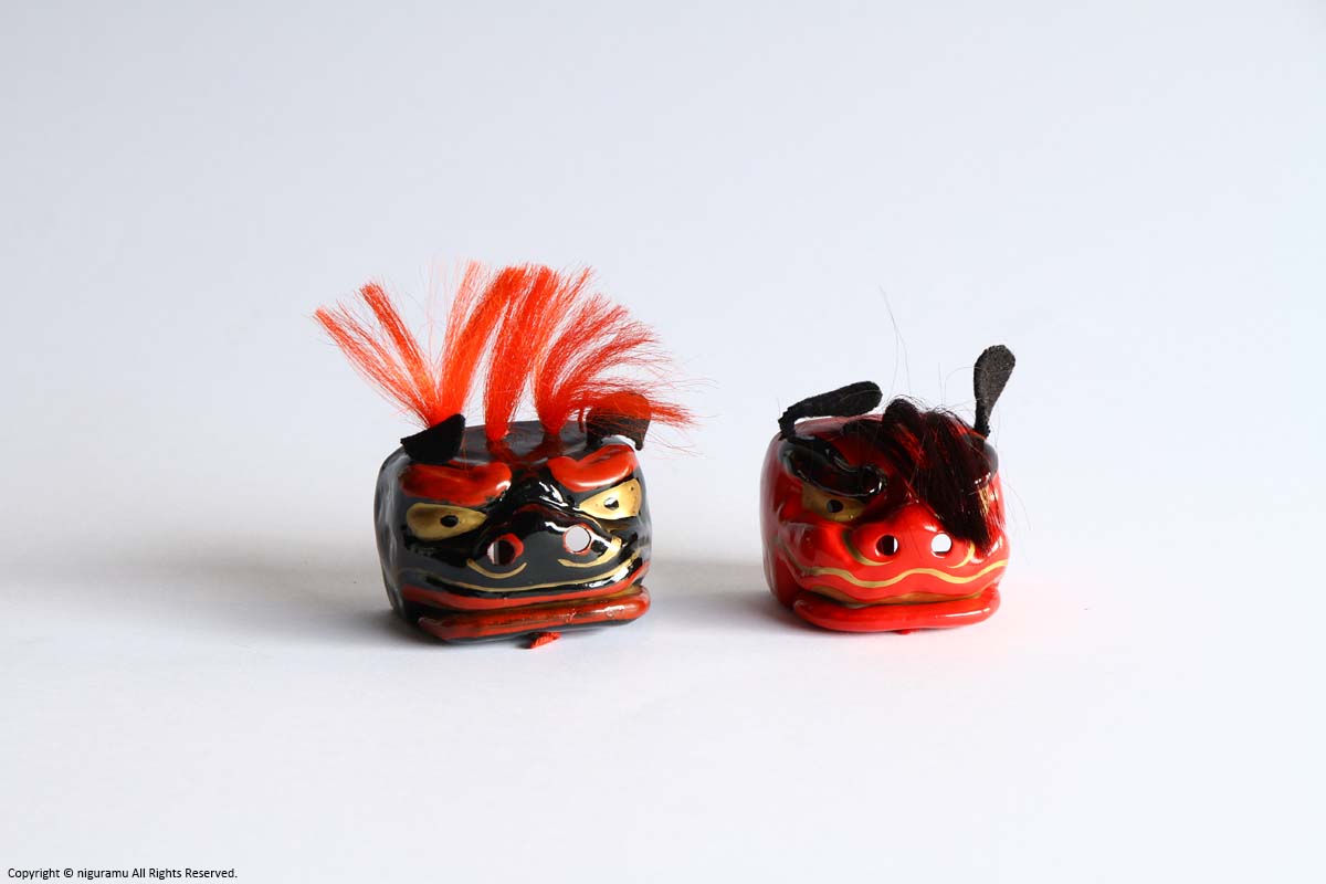 さぬきの張抜き獅子頭 | MINGEI HOUYU