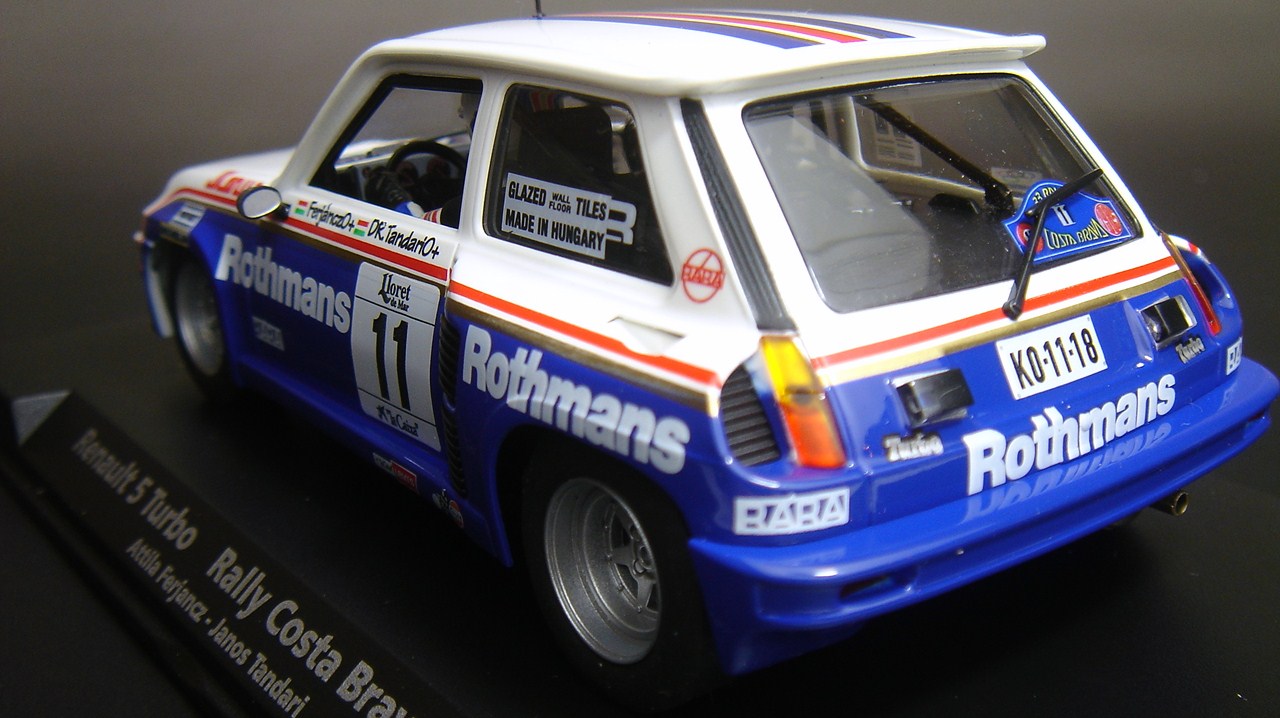 再入荷】RENAULT 5 Turbo No11 Rothmans【ルノーサンクターボ