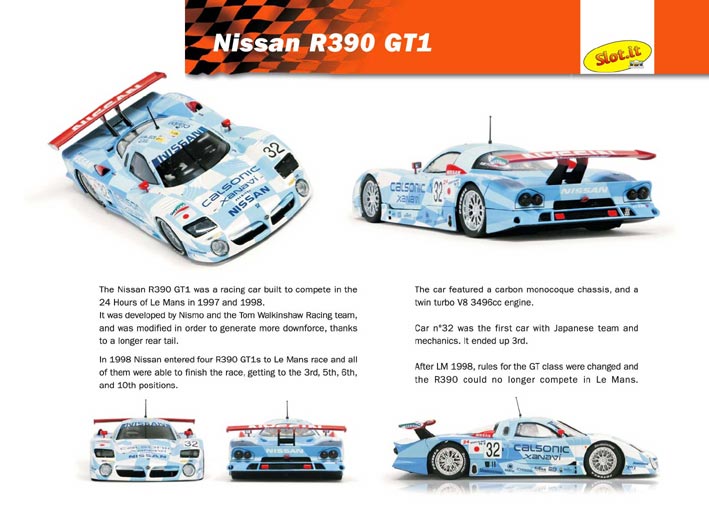 再入荷】Nissan R390 GT1LT 3rd 24h Le Mans 1998 No32【日産R390 GT1