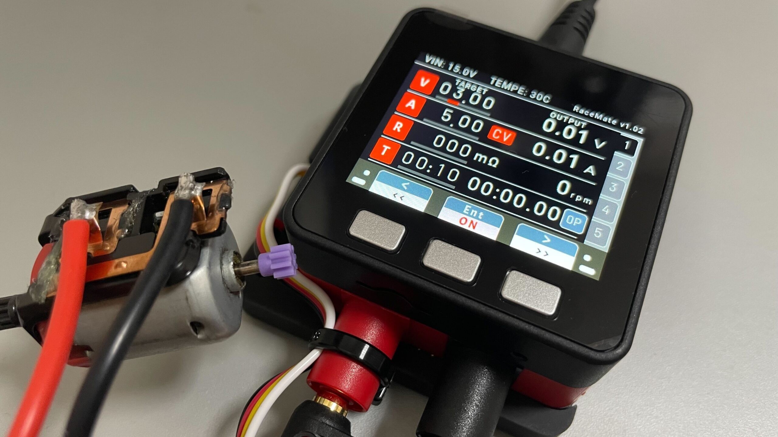 ミニ四駆モーター用電源の機能紹介 | Mini4WD RaceMate