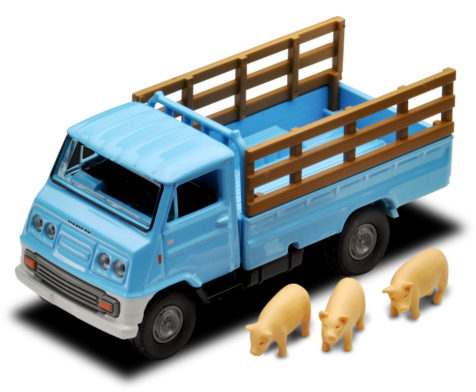 LV-41f・LV-72b トヨエース（緑）/（家畜運搬車） | トミカリミテッド