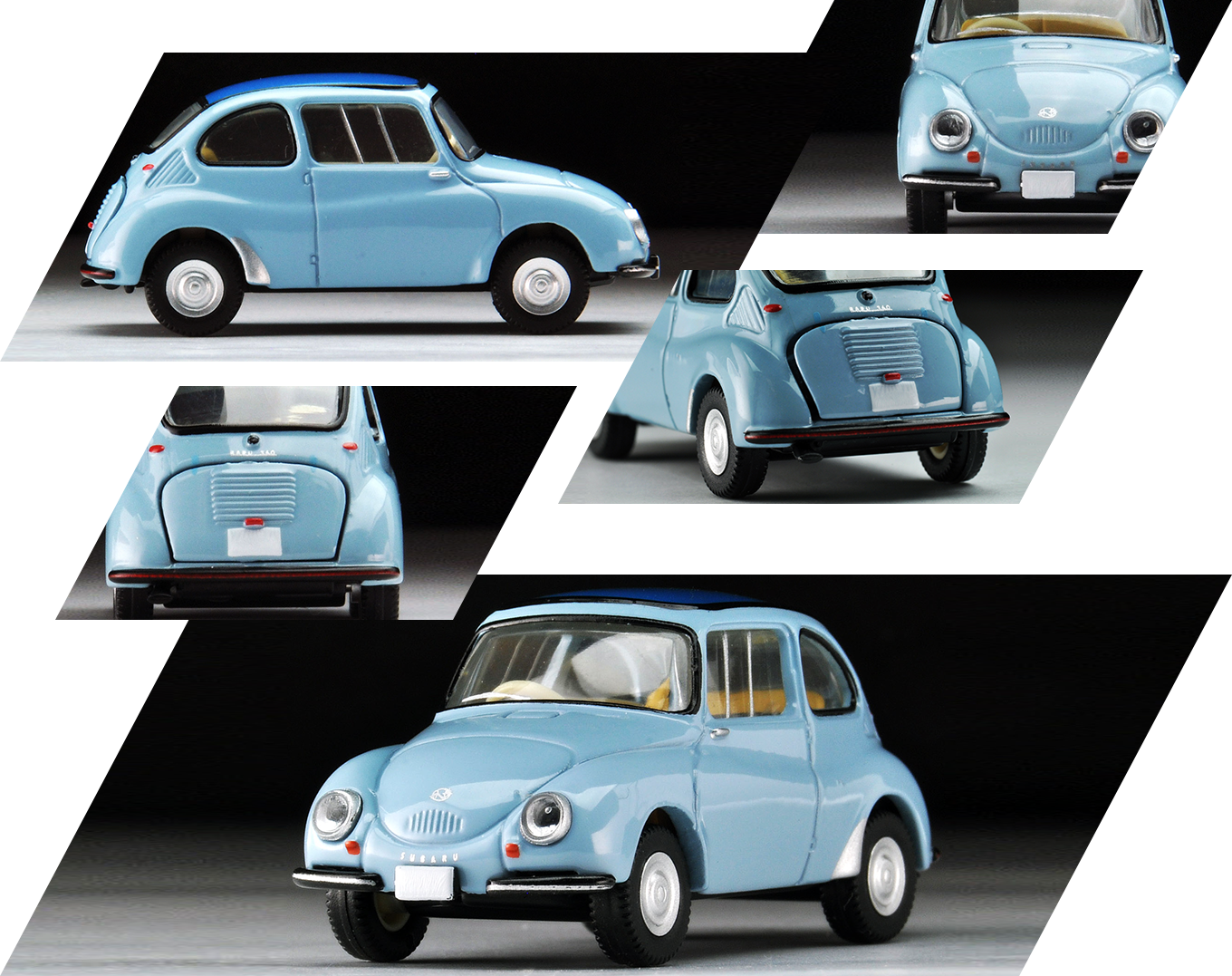 TLV-173a・TLV-173b スバル360 SUBARU60周年記念 /（水色） | トミカ