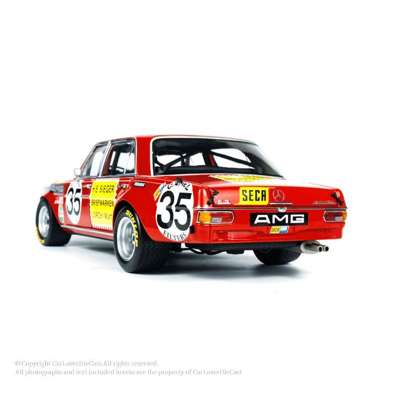 MINICHAMPS 1:18 MERCEDES-BENZ 300 SEL 6.8 - HEYER/SCHICKENTANZ