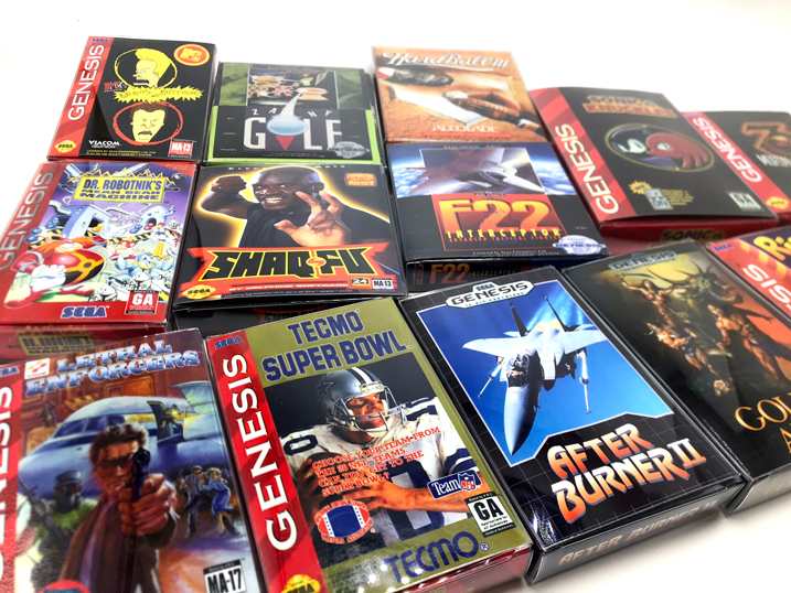 Sega Genesis Mini Boxes – Minibox Gaming