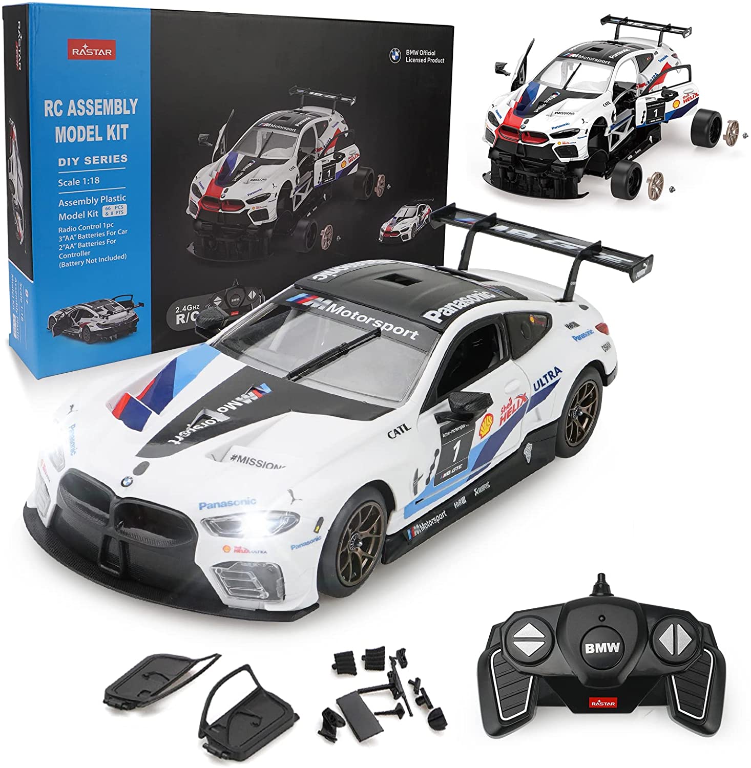 BMW M8 GTE RC Assembly Model Kit – MINI MOTORZ