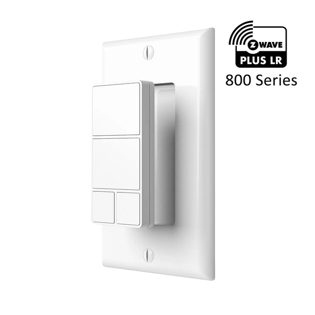 Z-Wave Switch Scene Remote Control 4 Buttons 800 Series (MR40Z