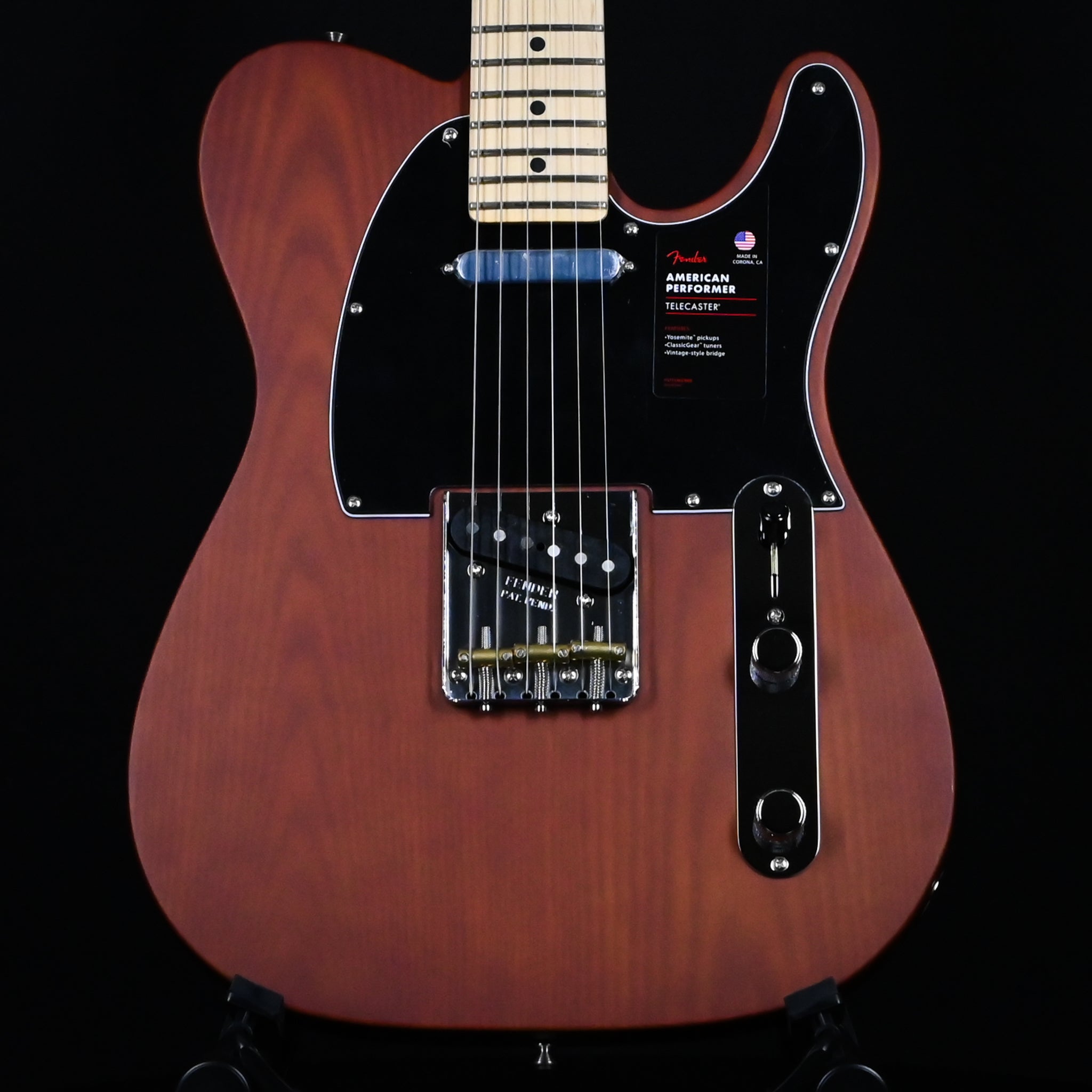 Fender Limited Edition American Performer Timber Telecaster- Mocha