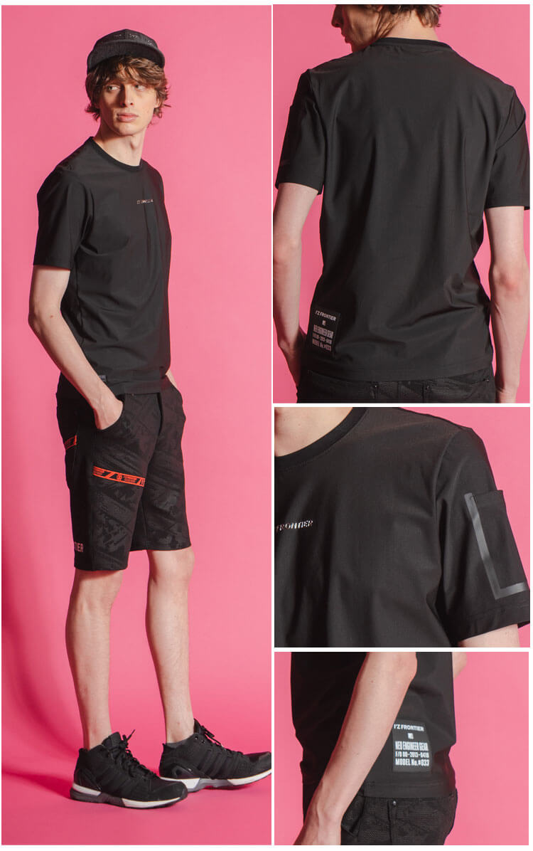 アイズフロンティア I'Z FRONTIER 接触冷感ナイロン半袖クルーネック