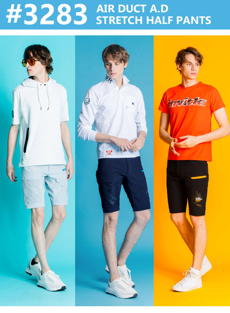 アイズフロンティア I'Z FRONTIER エアーダクトA.D.ストレッチハーフ