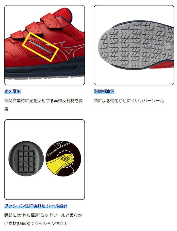 安全靴 ミズノ mizuno プロテクティブスニーカー F1GA2508 オール