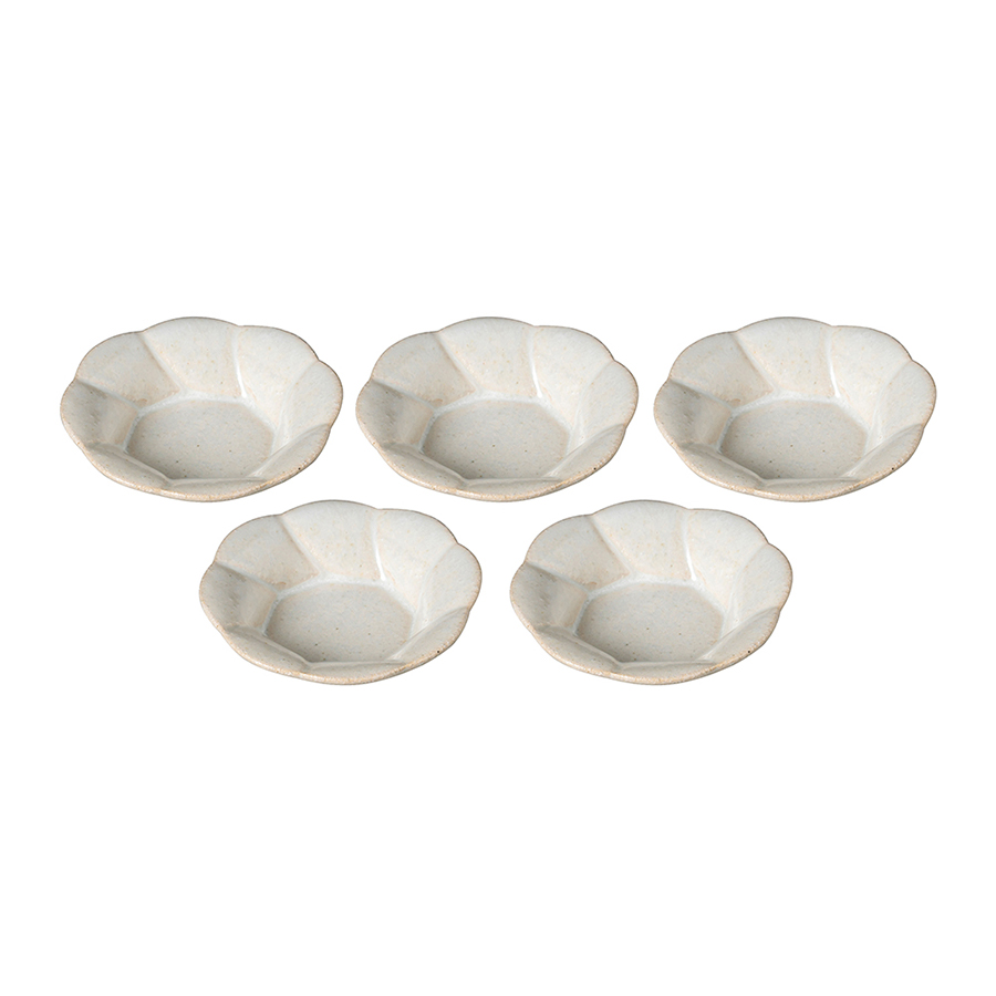 よしざわ窯＞益子焼 月白花豆皿セット | 栃木県益子町 | 三越伊勢丹