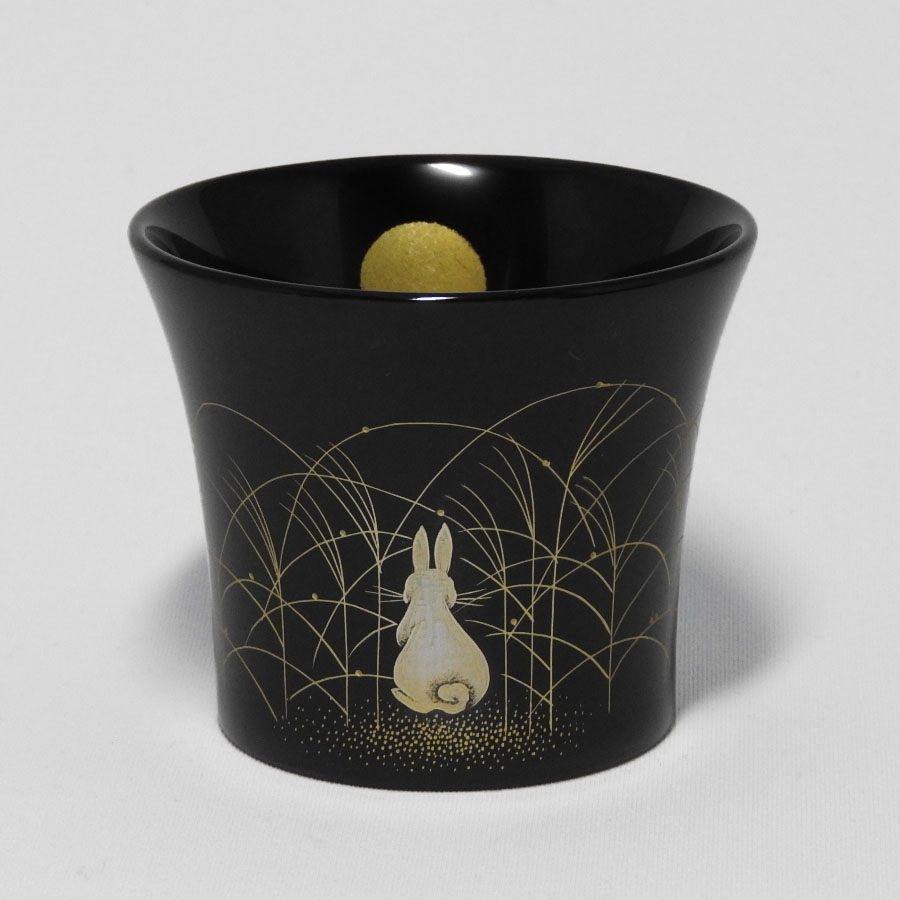 中島忠平漆器店＞ぐい呑み・月見うさぎ | 石川県輪島市 | 三越伊勢丹