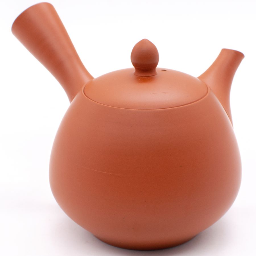 岩瀬弘二＞常滑焼 急須 約150ml 9号 朱泥福形無地 | 愛知県常滑市