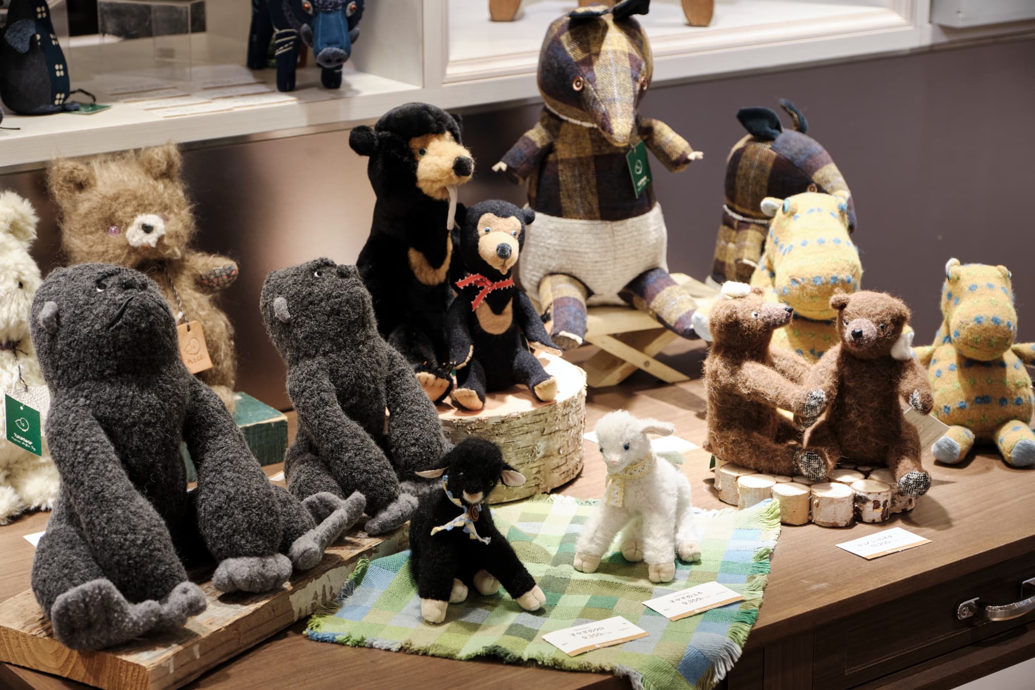 ぬいぐるみ作家noconocoさんインタビュー vol.1 表情豊かな動物の