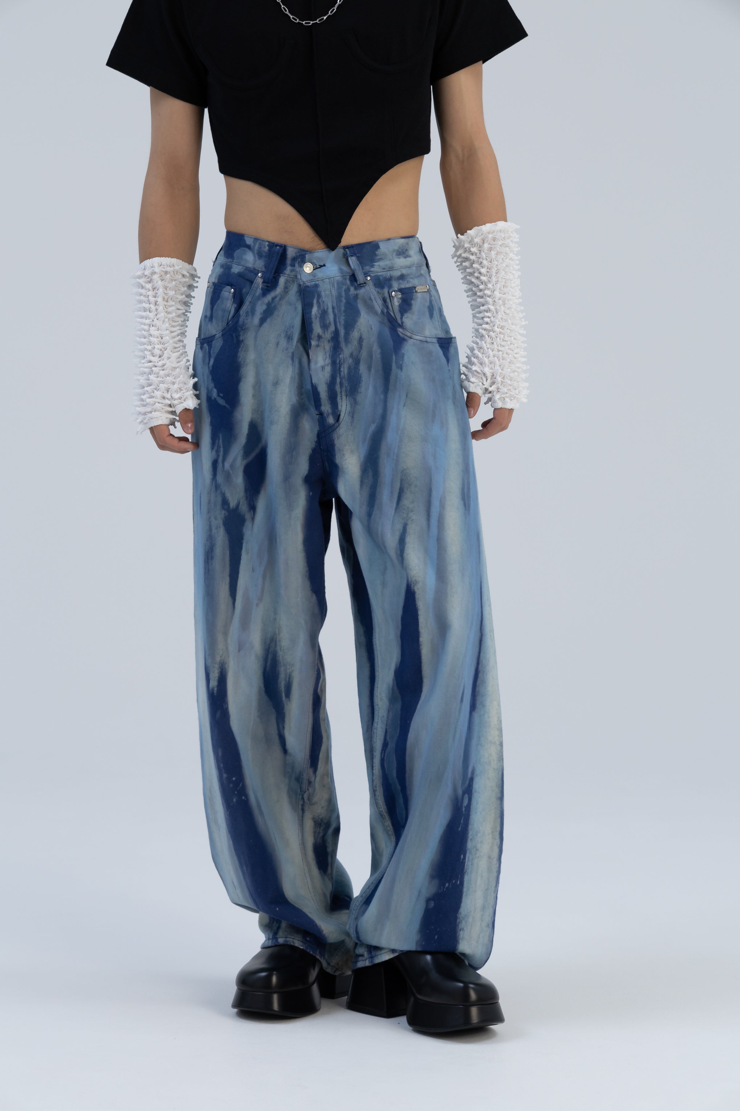 Hand Effected Wrapping Denim｜MIKAGE SHIN