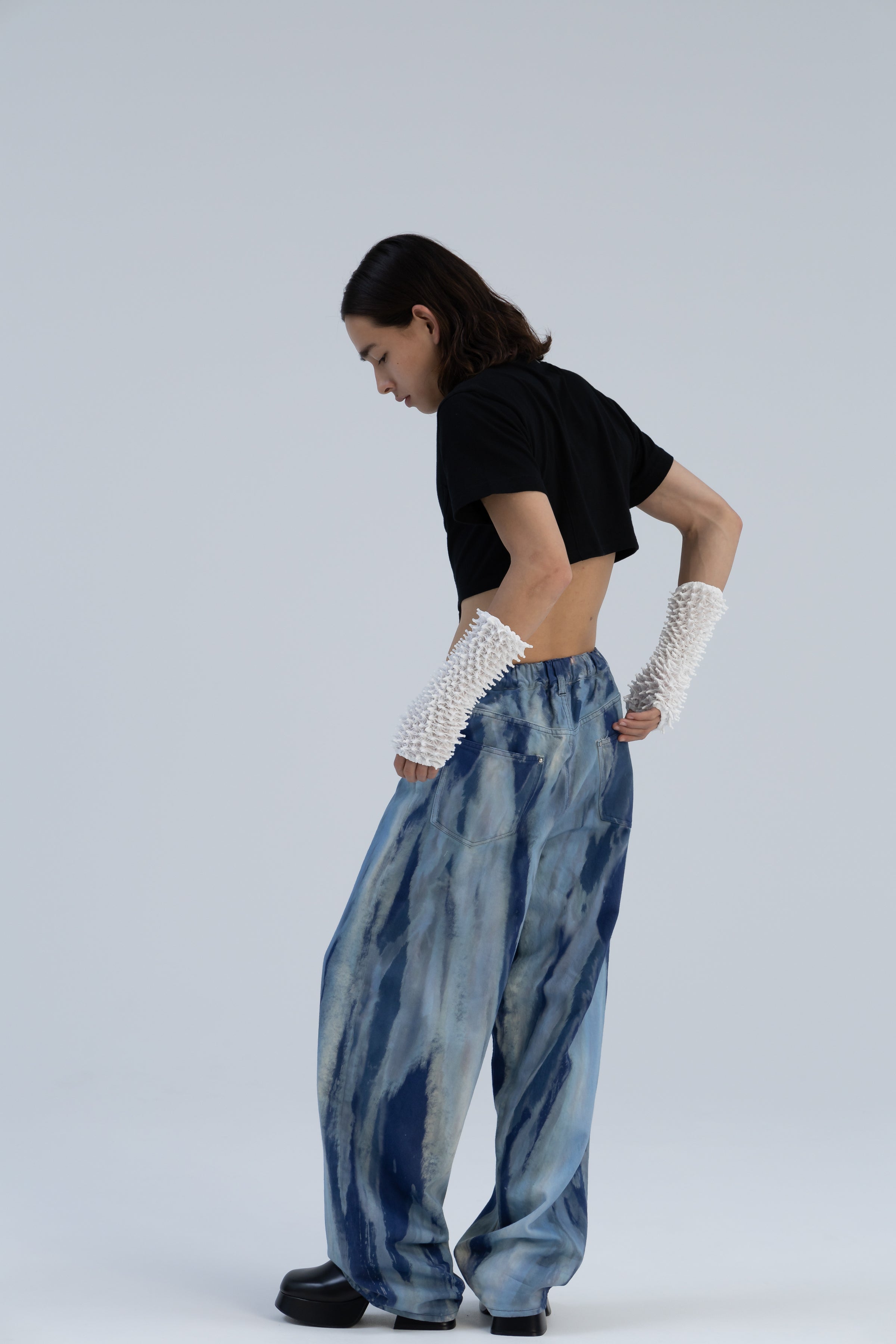 Hand Effected Wrapping Denim｜MIKAGE SHIN