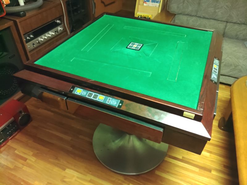 古い、全自動麻雀卓（雀夢C型）が動かなかったので、修理してみた