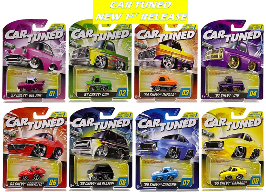 CAR TUNED® 1:64 2024 Hobby Release A - CarTuned SERIES 1 2024