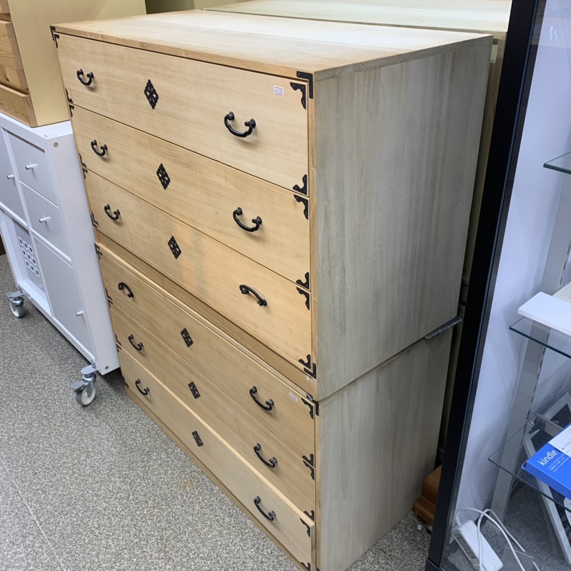 3段桐たんす（2竿）入荷のお知らせです。 / リサイクルショップ三喜