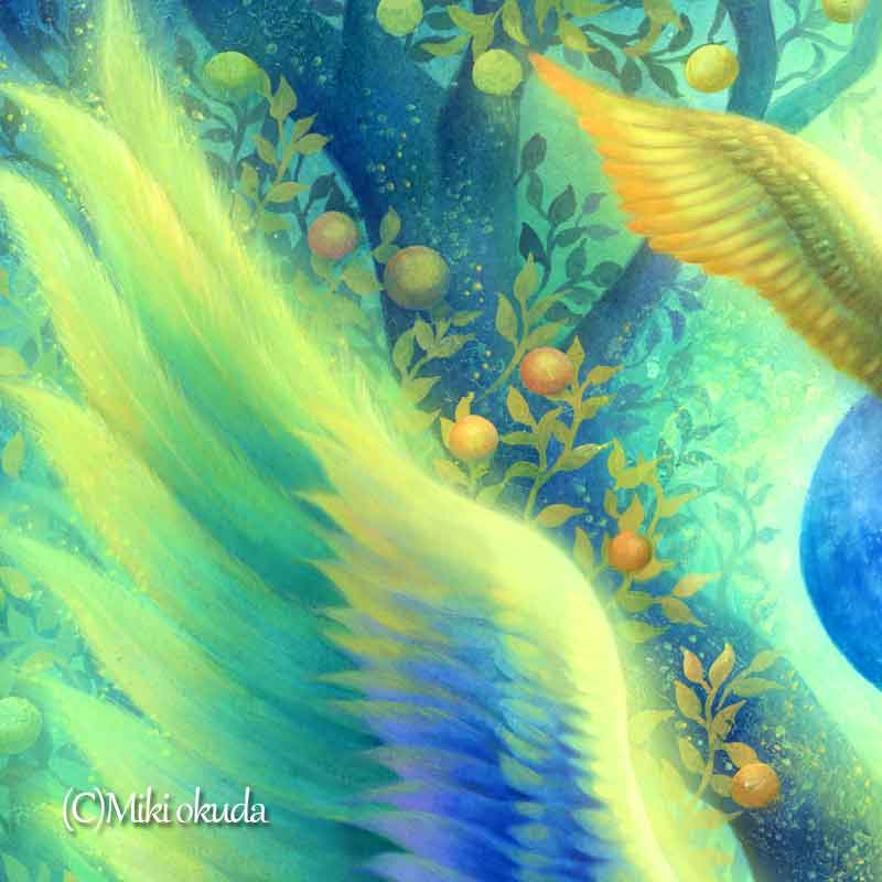 大天使ミカエル 天使イラスト スピリチュアル エンジェル ジクレー版画