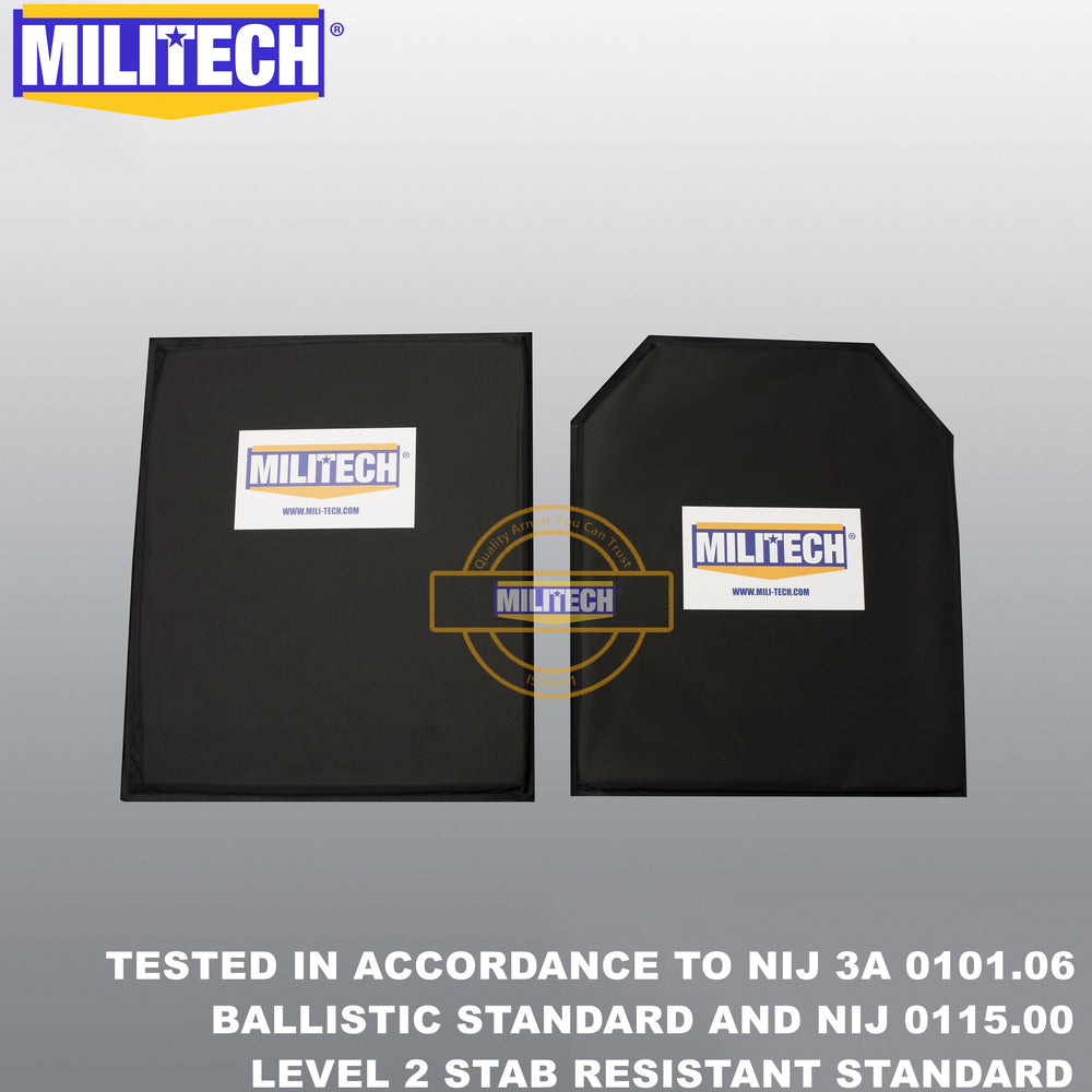 MILITECH® Multi Threat Ballistic Stab Resistant Soft Armor Pair