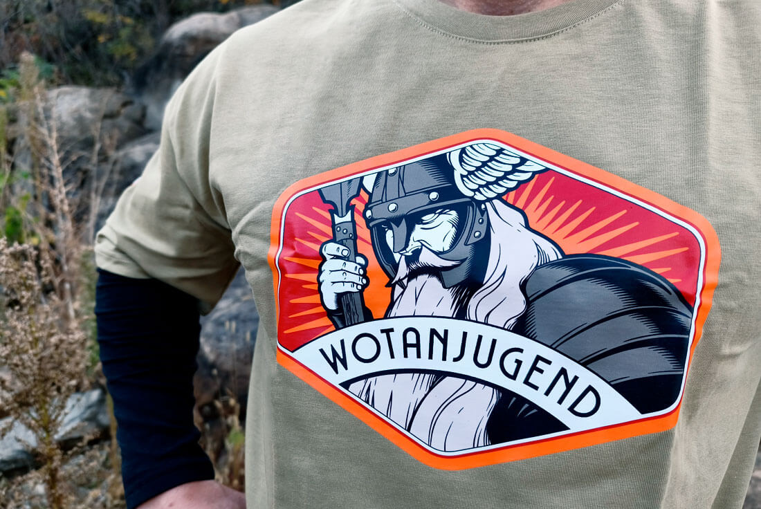 WOTAN OVERSIZE T-SHIRT - Militant Zone