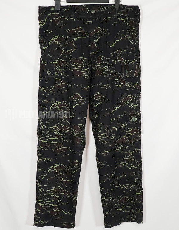 実物 1970年代 タイ製 タイガーストライプ シャドウタイガー パンツ 未