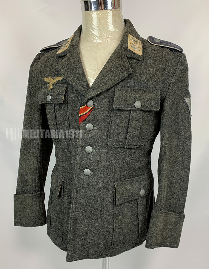 レプリカ ドイツ空軍 トゥーフロックジャケット ウール製 兵・下士官用