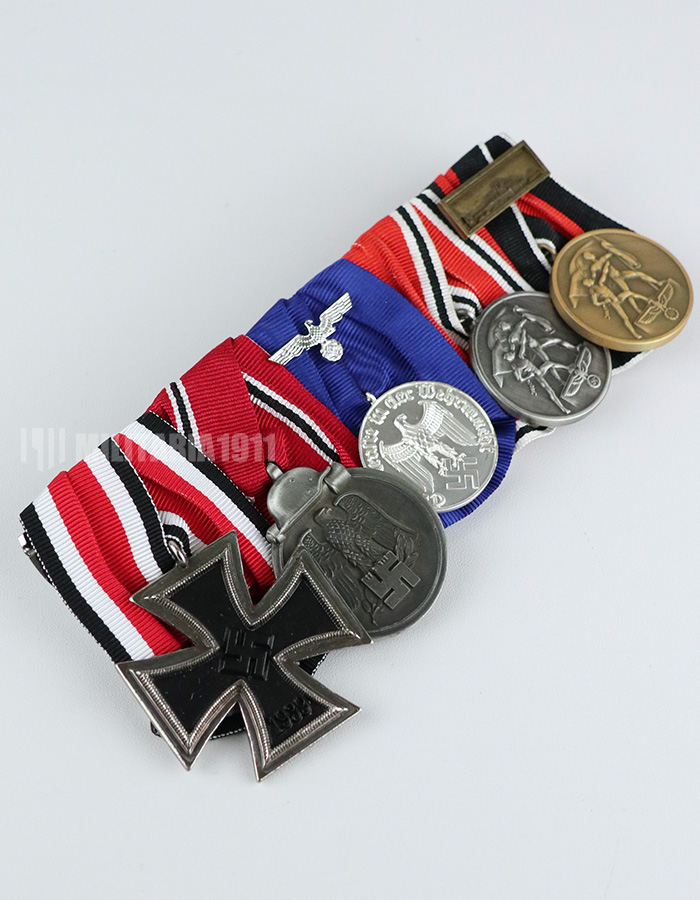 レプリカ ドイツ国防軍 ドイツ陸軍 5連 メダルバー | MILITARIA1911