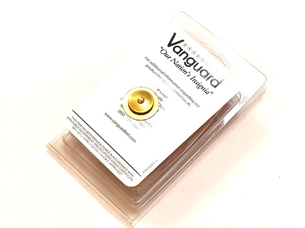 米軍実物 USMC 海兵隊 エンブレム インシグニア ピンバッジ 金