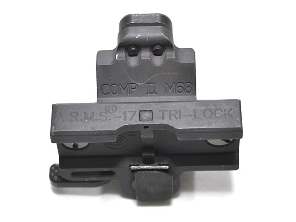 米軍実物 A.R.M.S., Aimpoint COMP II M68 マウント レール20mm リング